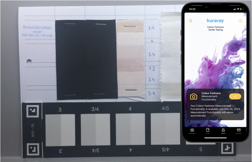 Farbechtheitsprüfung in Erweiterung des ISO Standard